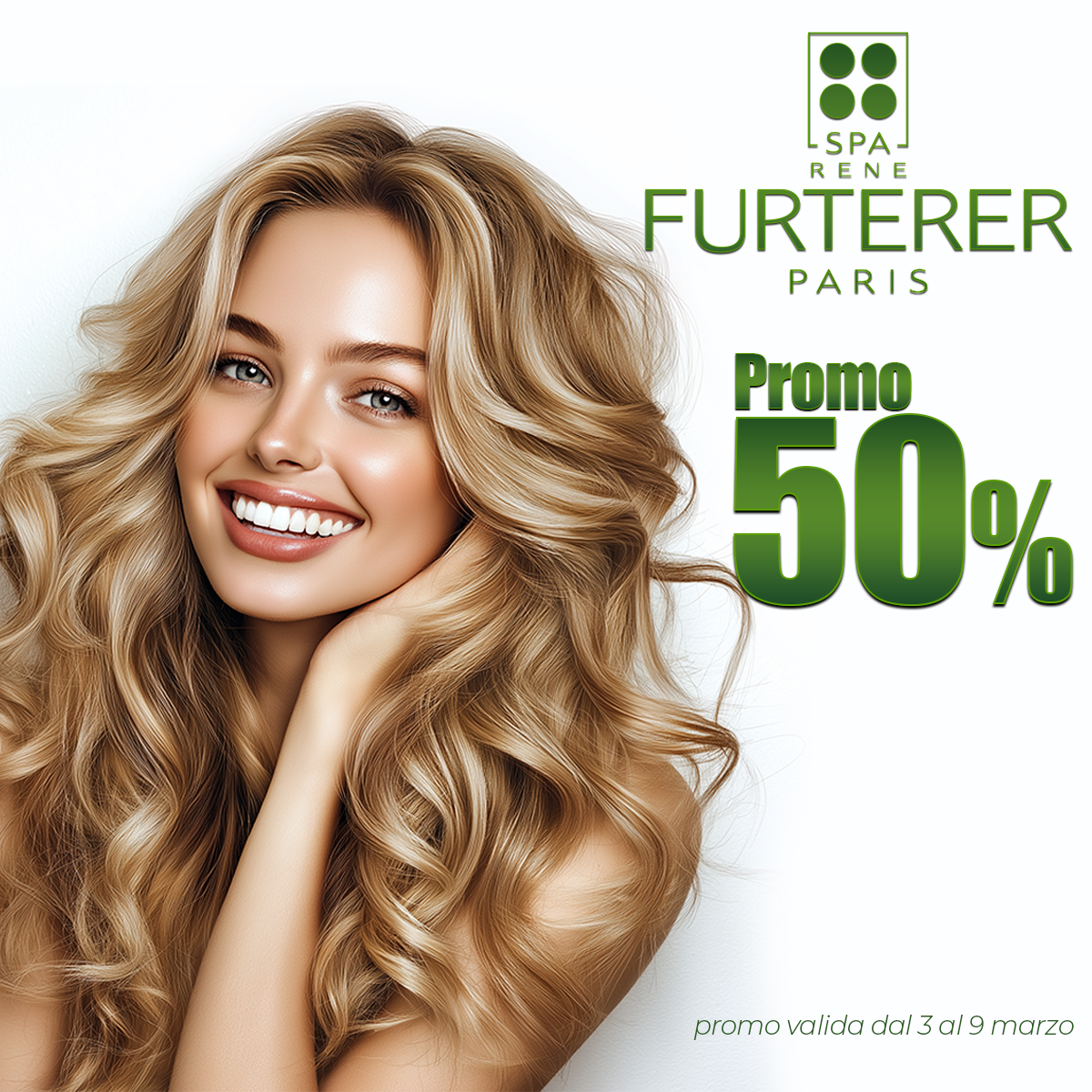 Per i tuoi capelli al meglio scegli Furterer, oggi in Promo